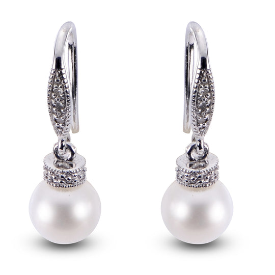 Sterling Silver Freshwater Pearl Earring