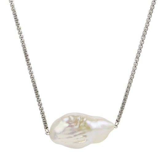 Sterling Silver Freshwater Pearl Necklace