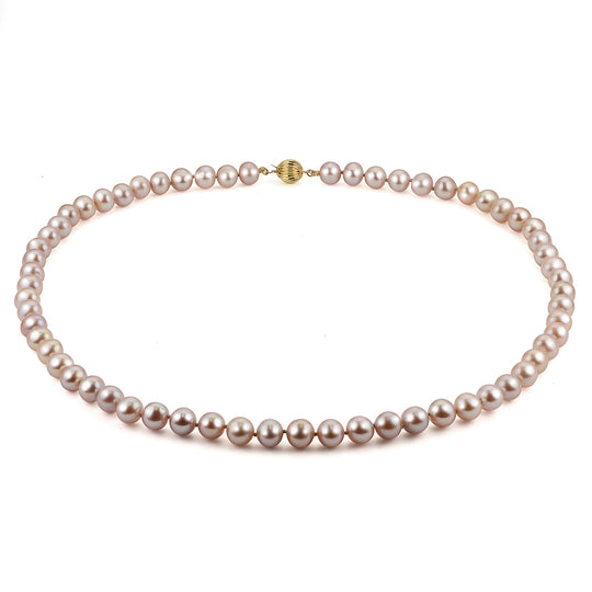 14KT Yellow Gold Freshwater Pearl Necklace