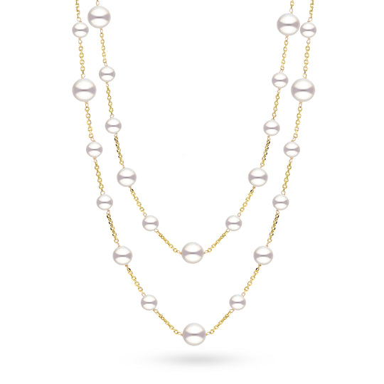 14KT Yellow Gold Freshwater Necklace