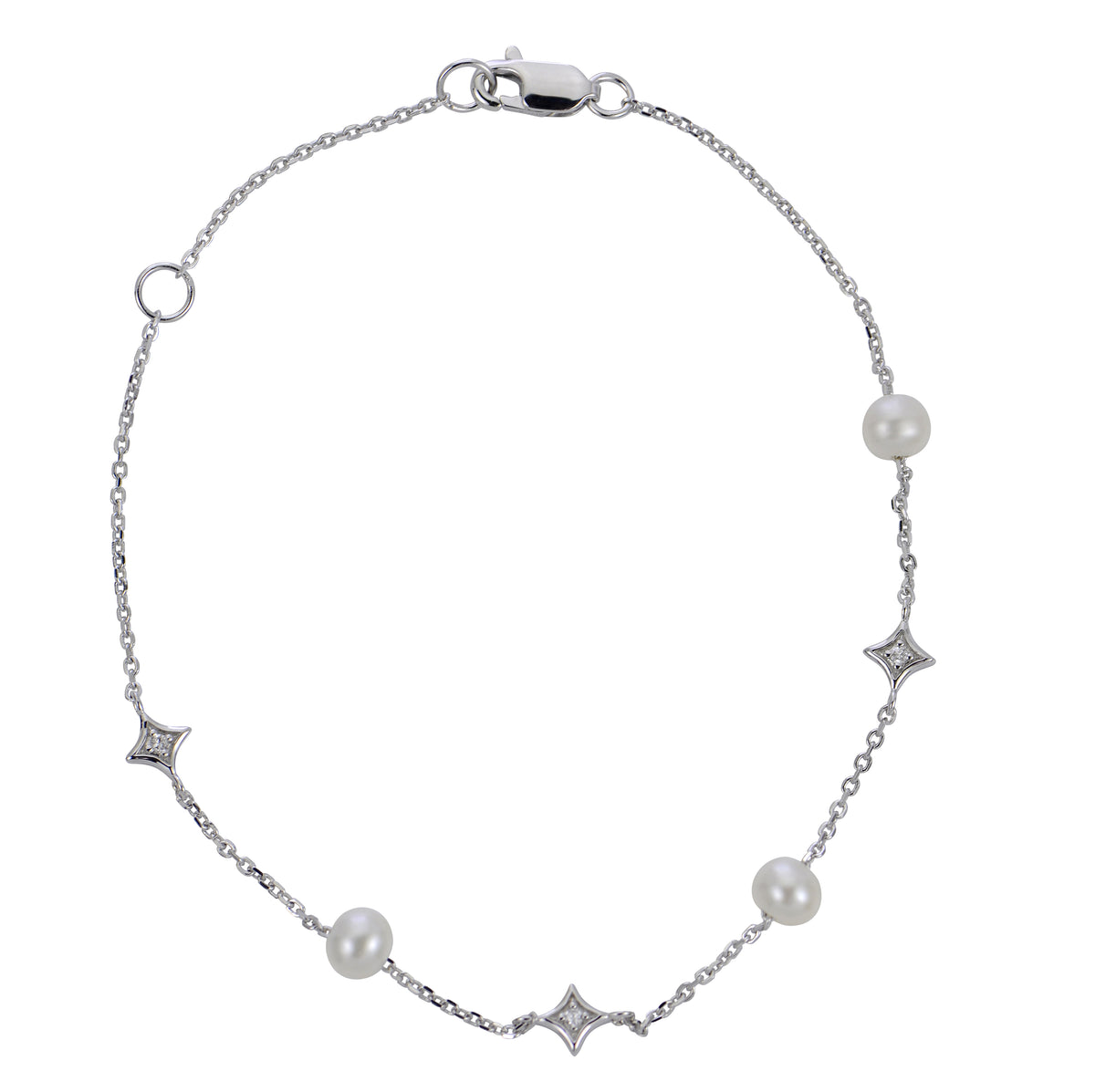 Sterling Silver Freshwater Pearl Bracelet