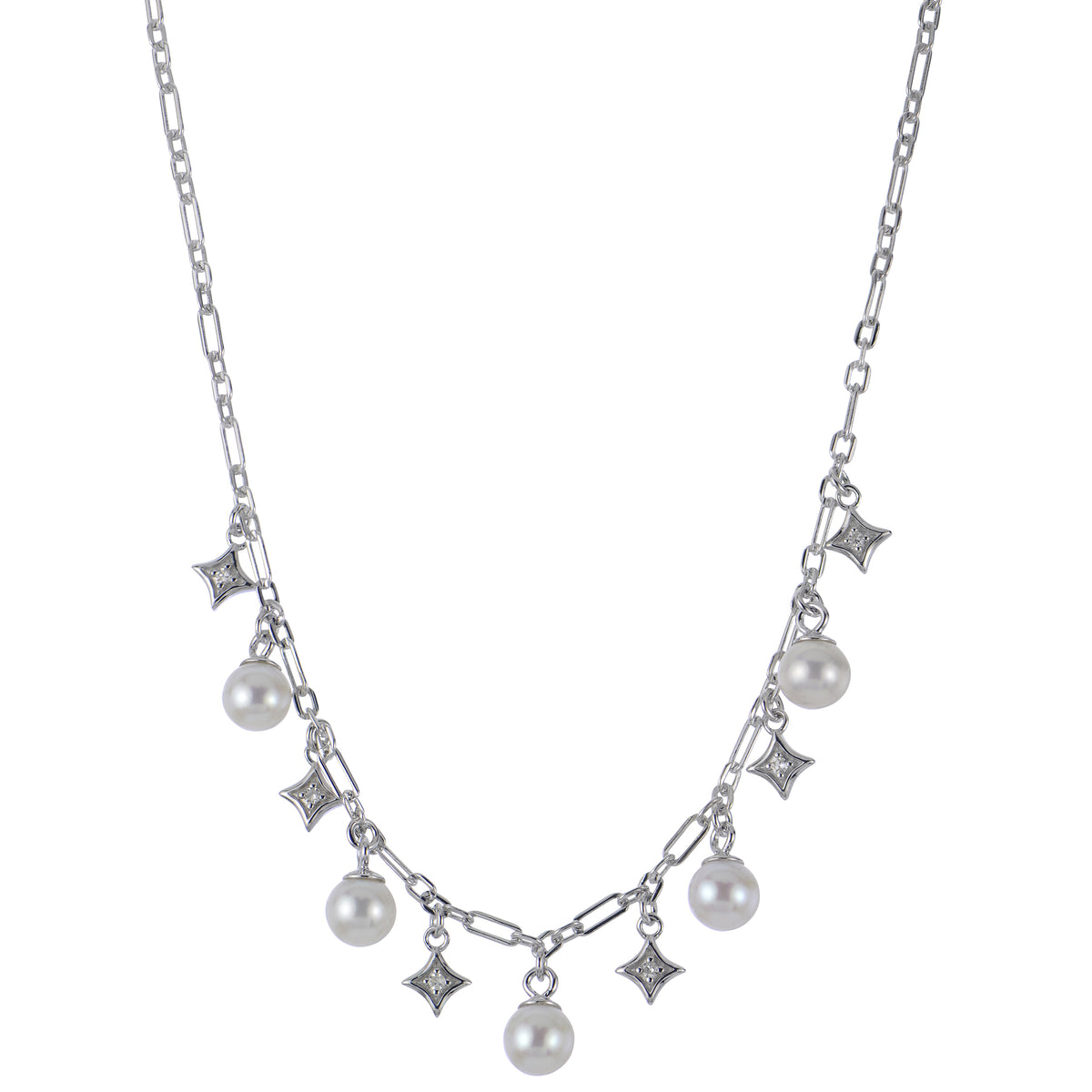 Sterling Silver Freshwater Pearl Necklace