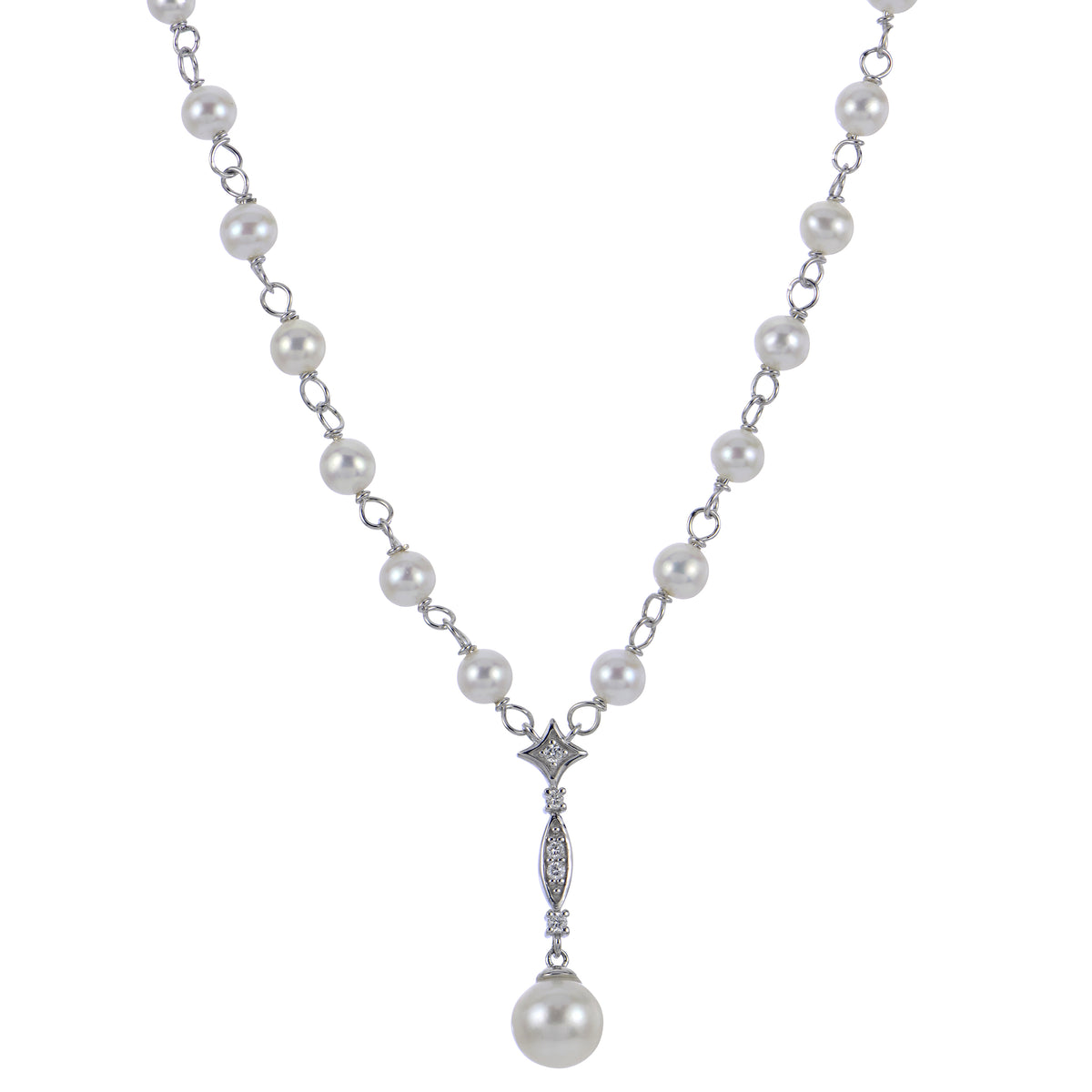 Sterling Silver Freshwater Pearl Necklace