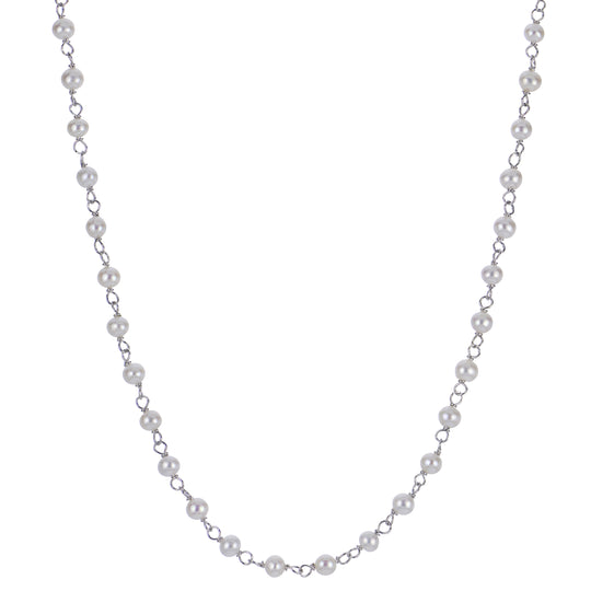 Sterling Silver Freshwater Pearl Necklace
