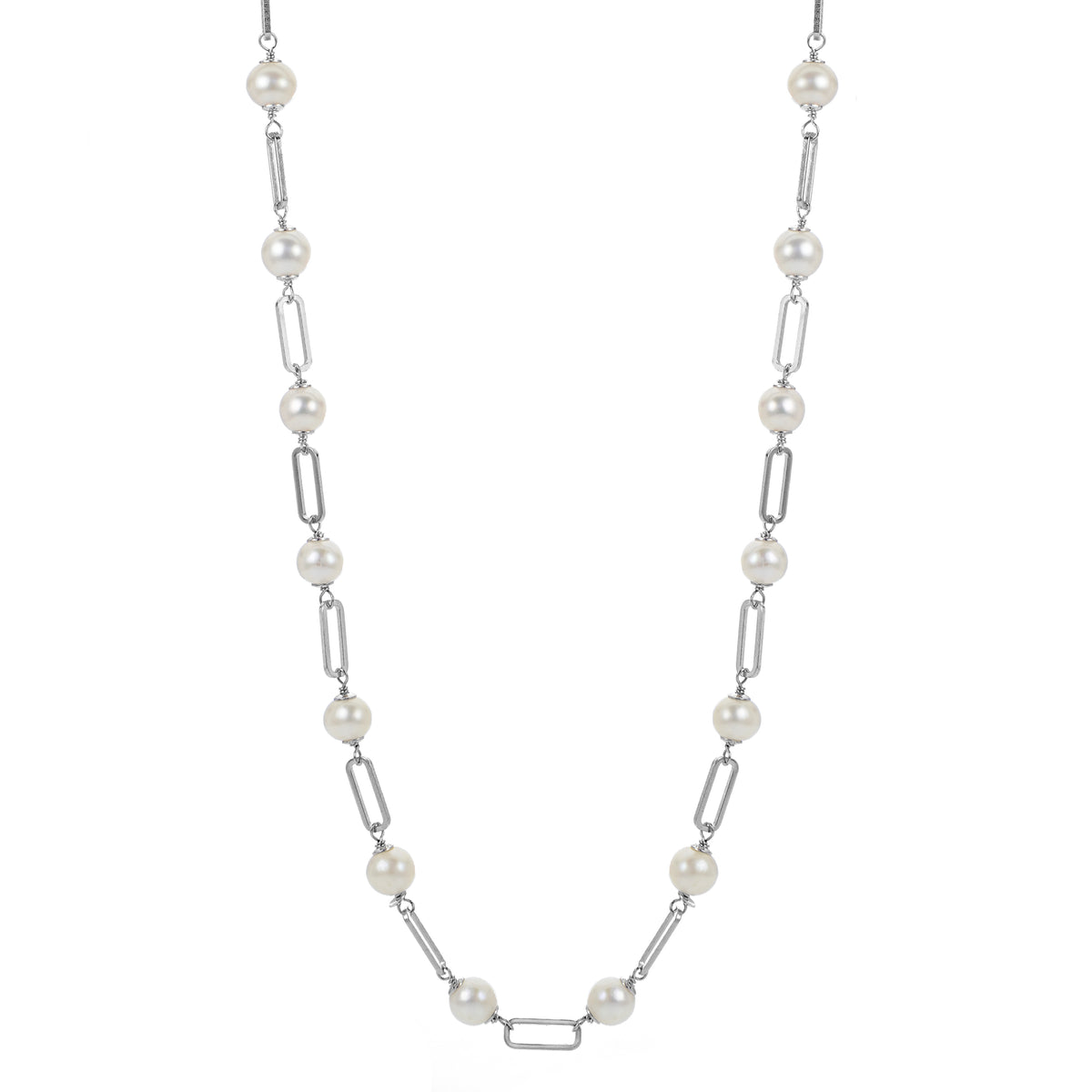 Sterling Silver Freshwater Pearl Necklace