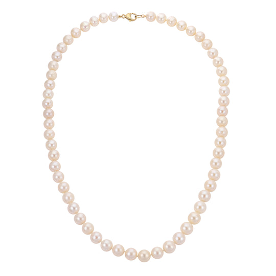 14KT Yellow Gold Freshwater Pearl Necklace