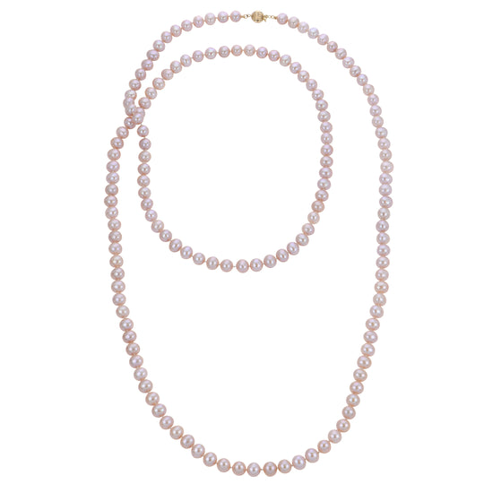 14KT Yellow Gold Freshwater Pearl Necklace