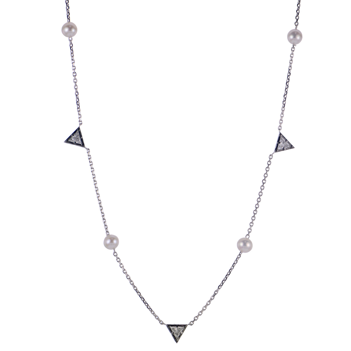 Sterling Silver Freshwater Pearl Necklace