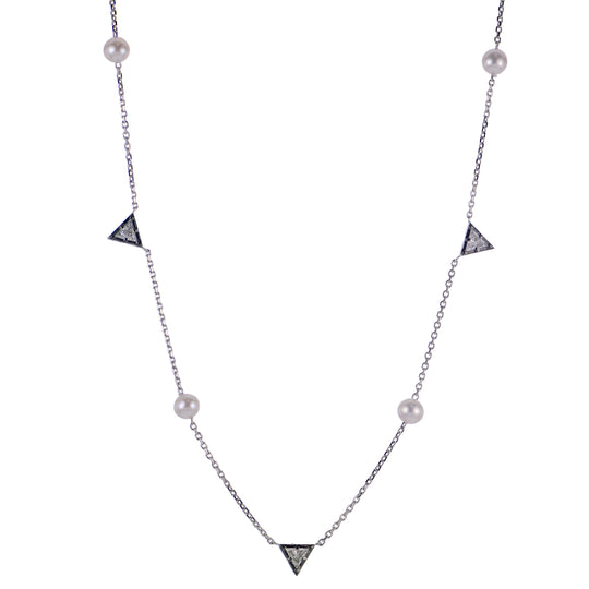 Sterling Silver Freshwater Pearl Necklace