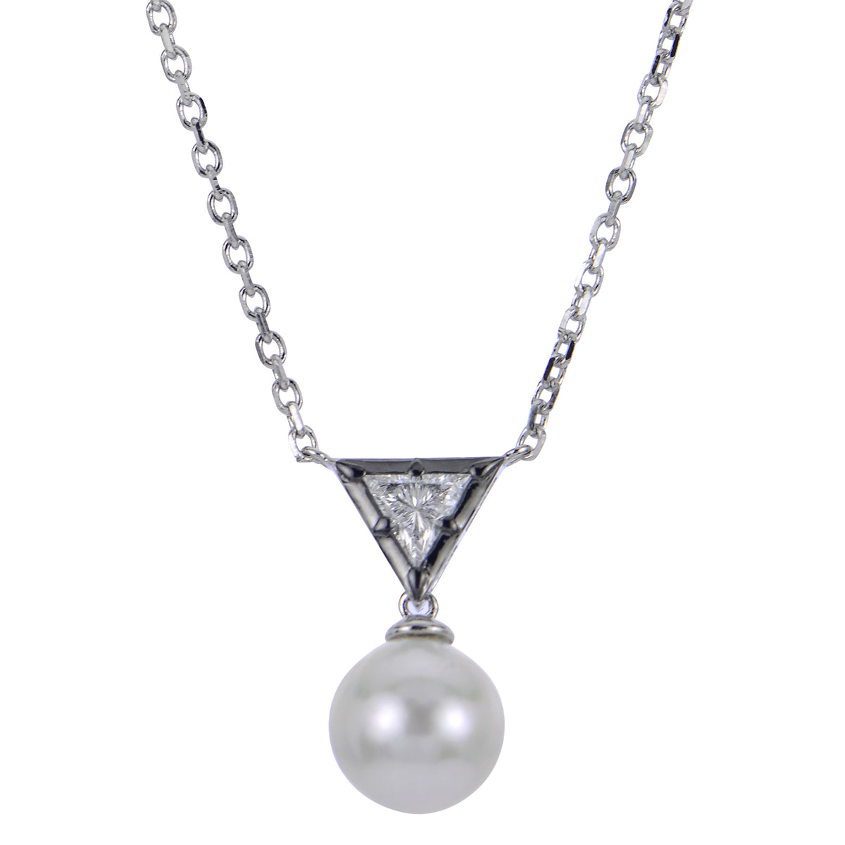 Sterling Silver Freshwater Pearl Necklace
