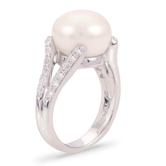 Sterling Silver Freshwater Pearl Ring