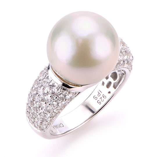 Sterling Silver Freshwater Ring