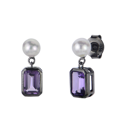 Sterling Silver Freshwater Pearl Earring