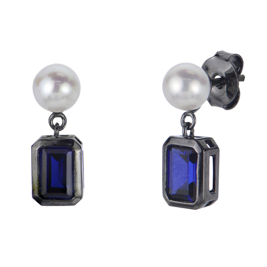 Sterling Silver Freshwater Pearl Earring