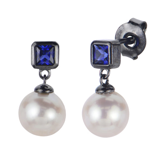 Sterling Silver Freshwater Pearl Earring