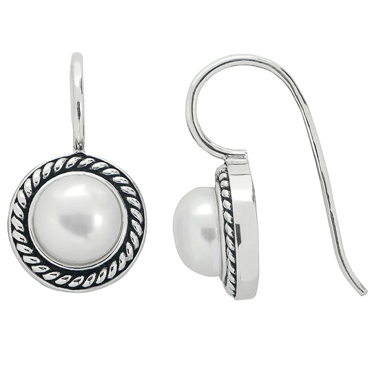 Sterling Silver Freshwater Pearl Earring