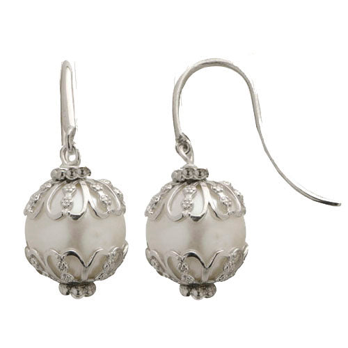 Sterling Silver Freshwater Pearl Earring