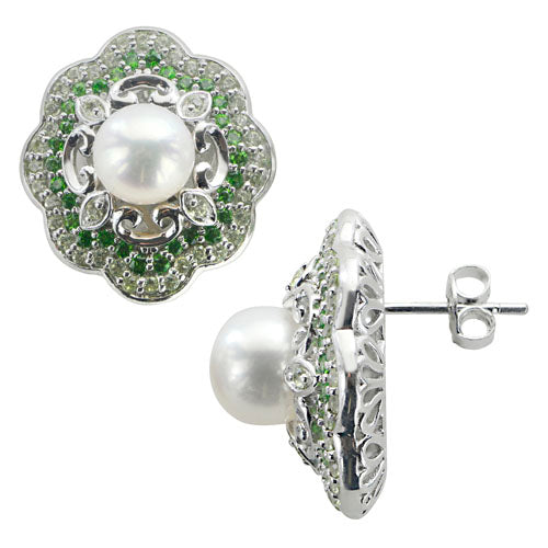 Sterling Silver Freshwater Earring