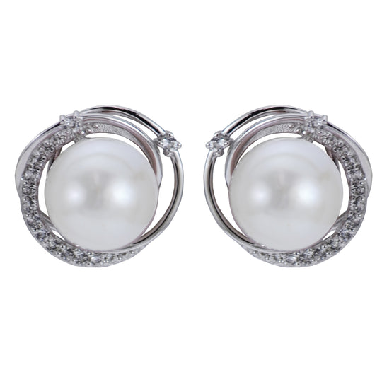 Sterling Silver Freshwater Pearl Earring