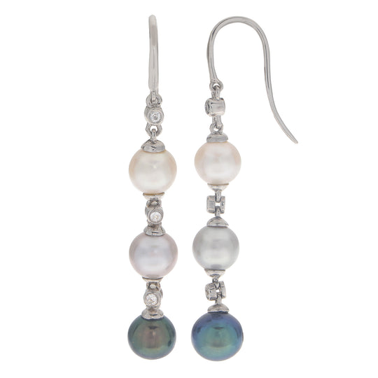 Sterling Silver Freshwater Earring