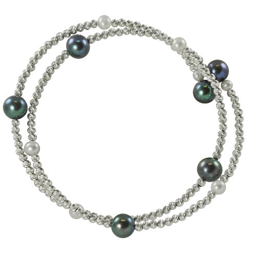 Sterling Silver Freshwater Pearl Bracelet