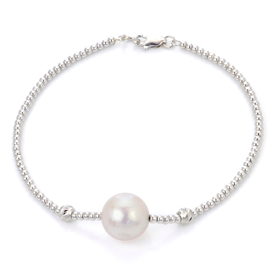 Sterling Silver Freshwater Pearl Bracelet