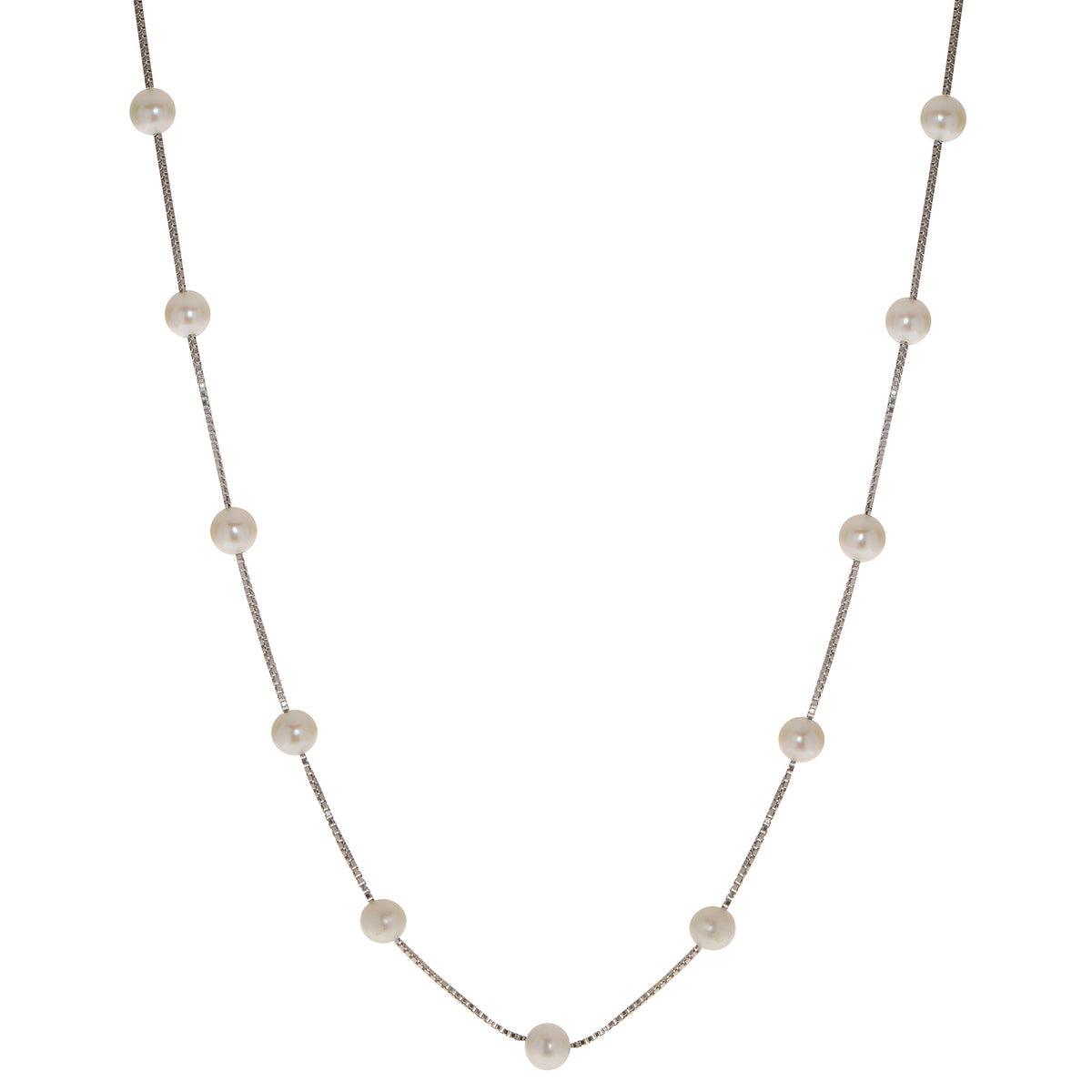 Sterling Silver Freshwater Pearl Necklace