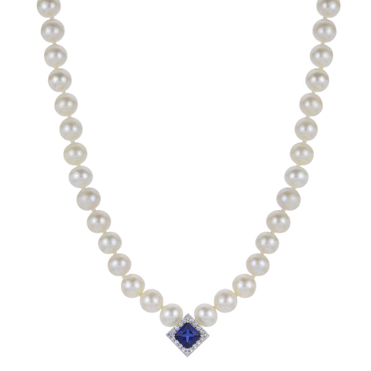 Sterling Silver Freshwater Pearl Necklace