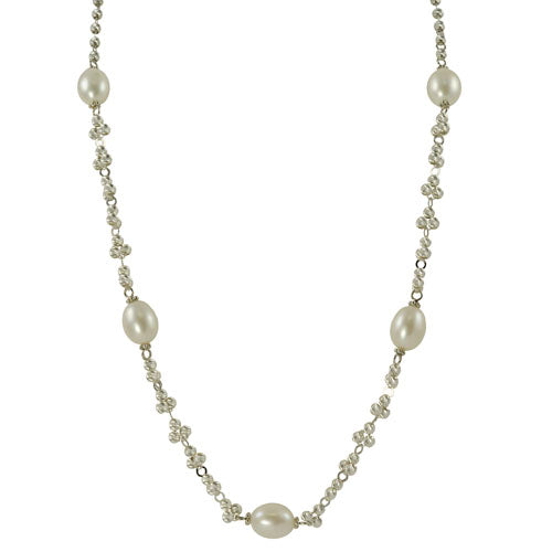 Sterling Silver Freshwater Necklace