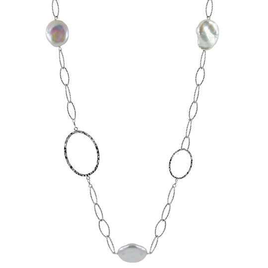 Sterling Silver Freshwater Pearl Necklace