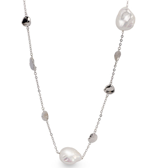 Sterling Silver Freshwater Pearl Necklace