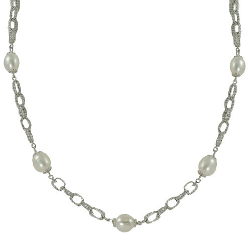 Sterling Silver Freshwater Pearl Necklace