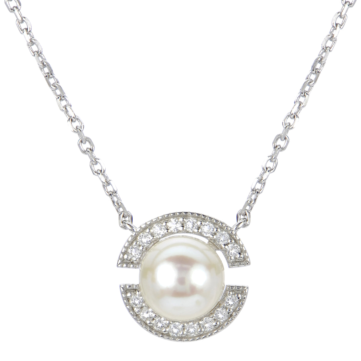 Sterling Silver Freshwater Pearl Necklace