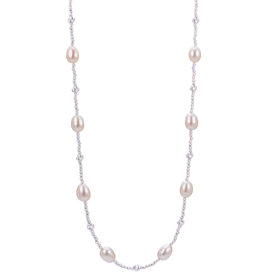Sterling Silver Freshwater Pearl Necklace