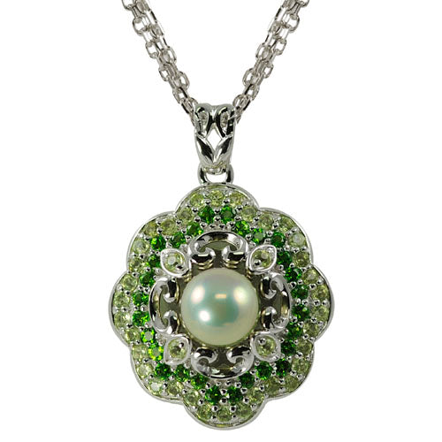 Sterling Silver Freshwater Pendant