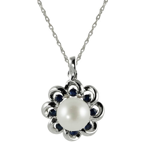 Sterling Silver Freshwater Pendant