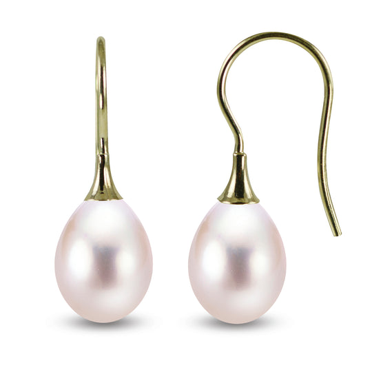 14KT Yellow Gold Freshwater Pearl Earring