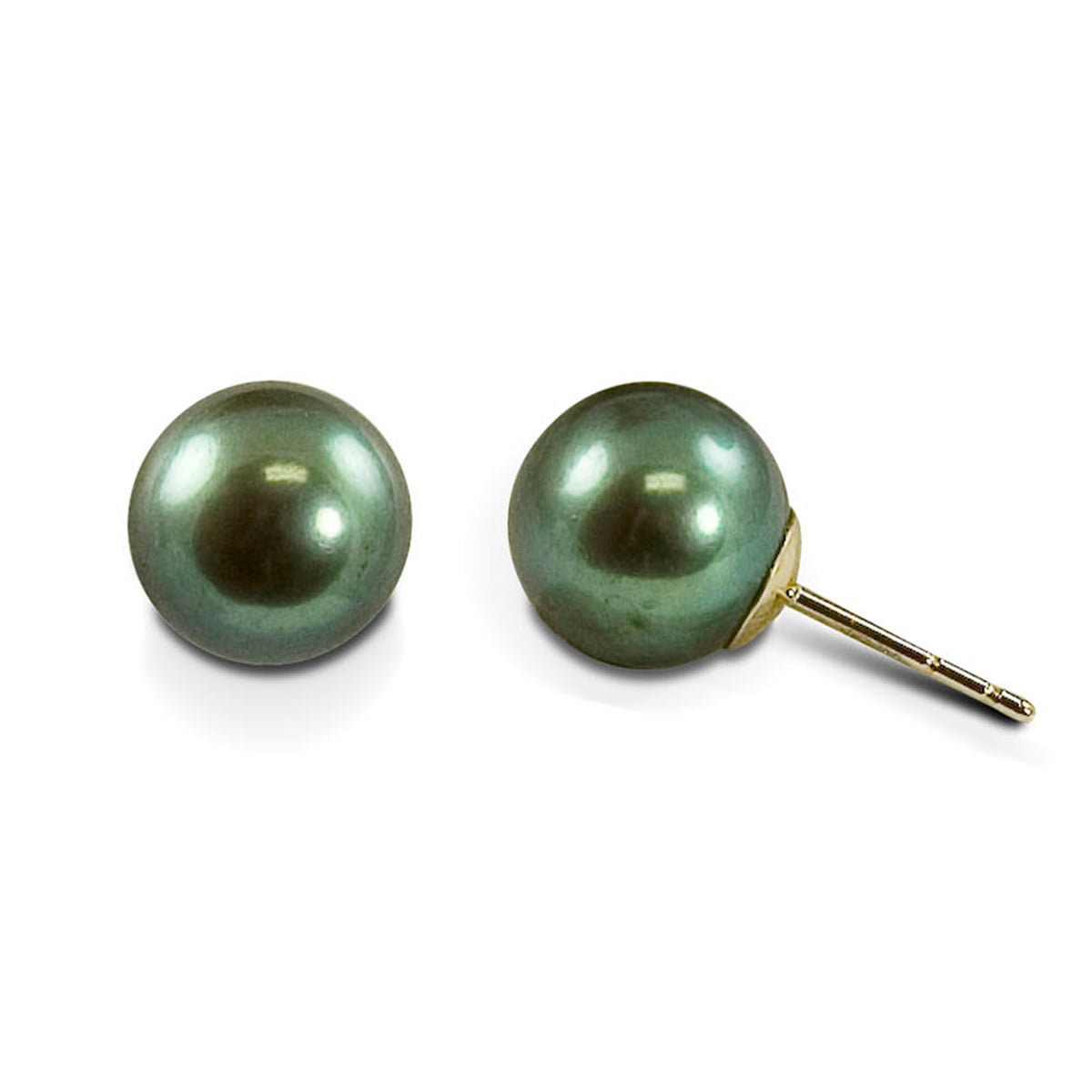14KT Yellow Gold Freshwater Pearl Earring