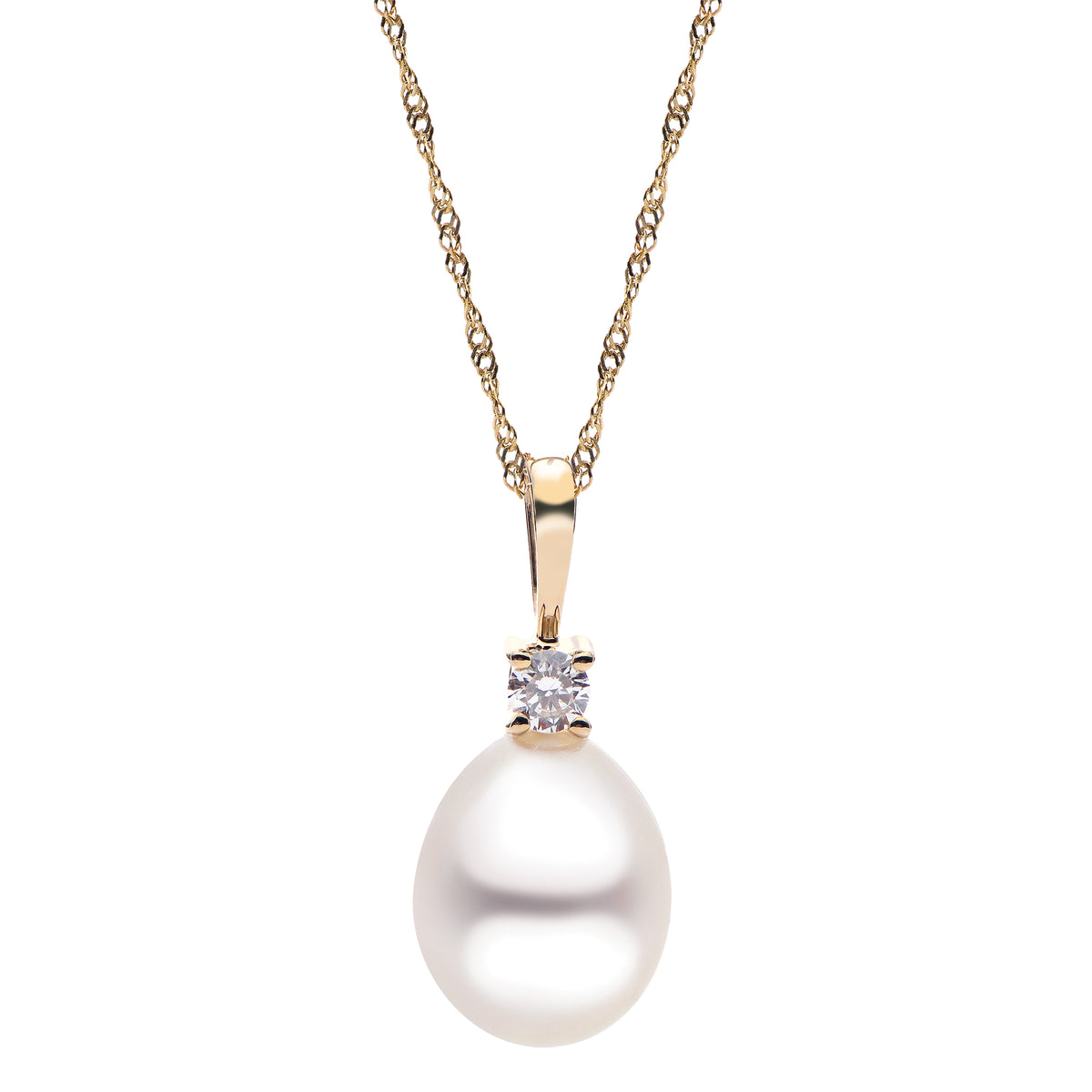 14KT Yellow Gold Freshwater Pearl Pendant