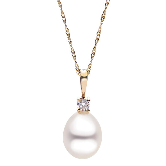 14KT Yellow Gold Freshwater Pearl Pendant