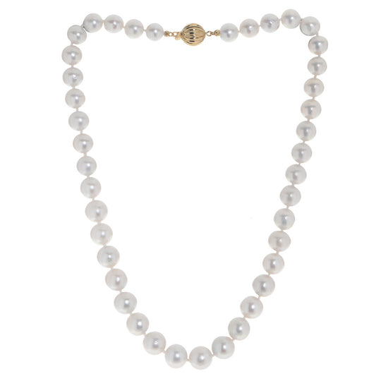 14KT Yellow Gold Freshwater Pearl Necklace