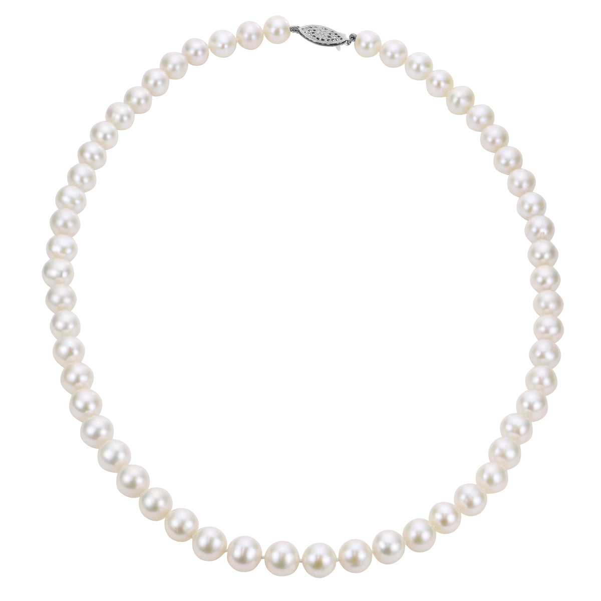 14KT "A" Quality Freshwater Pearl Strand (Select Size, Length, & Gold Color)